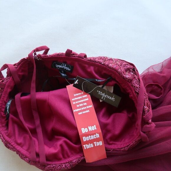 Speechless Tulle Evening Gown - Picture 8 of 14